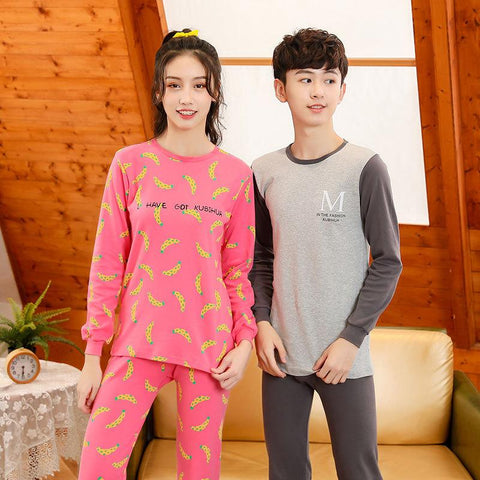 Big Boys Pajamas Winter Long Sleeved Children&#39;s Clothing Sleepwear-TB01061-Veeddydropshipping