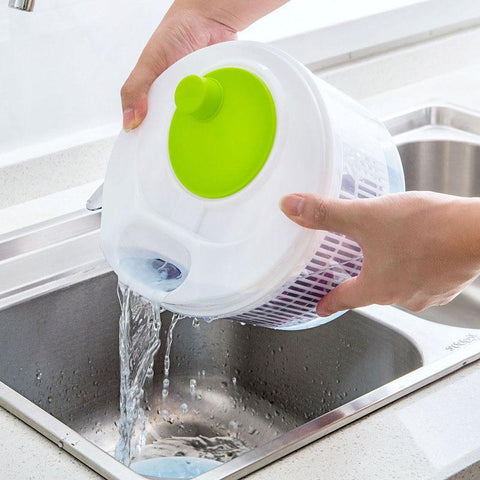 Salad Lettuce Washer Drainer Crisper Strainer-HA01337-Veeddydropshipping
