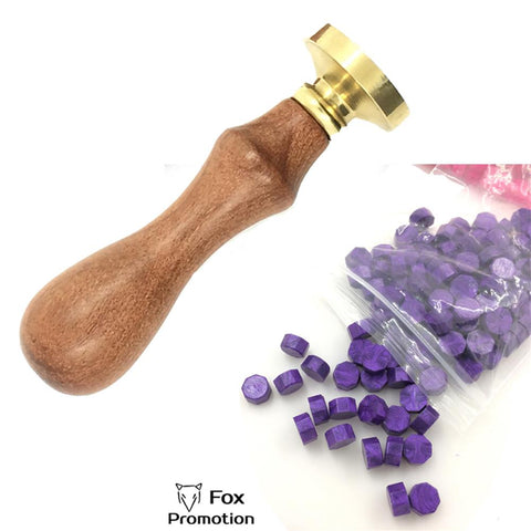 Wax Stamp Exquisite Wood handle-HA00038-Veeddydropshipping