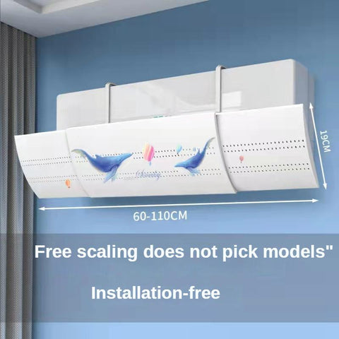 Wind Deflector Home Air Conditioning-HA00996-Veeddydropshipping