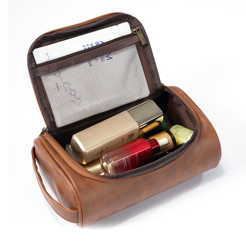 Shaving Bag Female Women Retro Cosmetic Washing Shower-BS00533-Veeddydropshipping