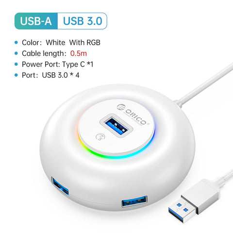 HUB Multi Splitter with Charge Ultra-Slim Adapter-CO00239-Veeddydropshipping