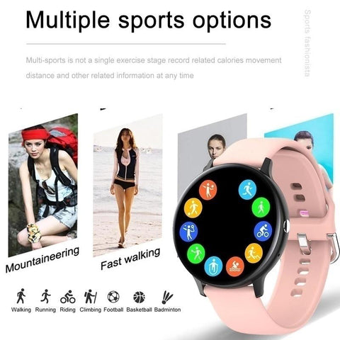 Women Smartwatch Fitness Smart Watch Custom Dial Heart Rate Monitor Bluetooth -CE00671-Veeddydropshipping