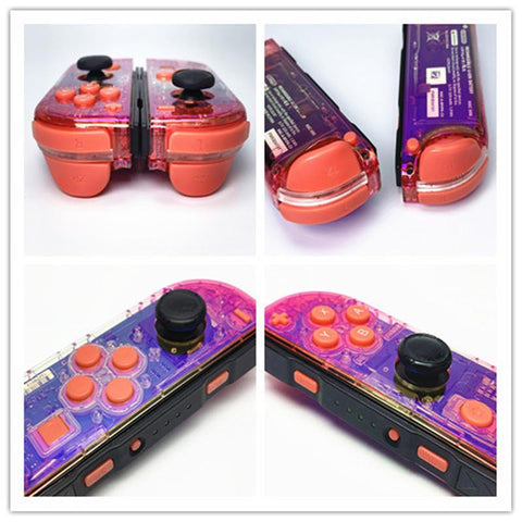 Blu-ray Gradient Shell For Nintendo Switch NS Joy Cons Controller Hard Plastic Housing-CE01511-Veeddydropshipping