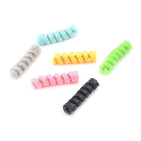 2Pcs Charging Cable Protector Saver Cover For Apple iPhone USB Charger Cable Cord Adorable-PA00902-Veeddydropshipping