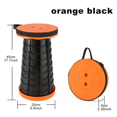 Outdoor Rainbow Folding Stool Portable Chair-HA01634-Veeddydropshipping