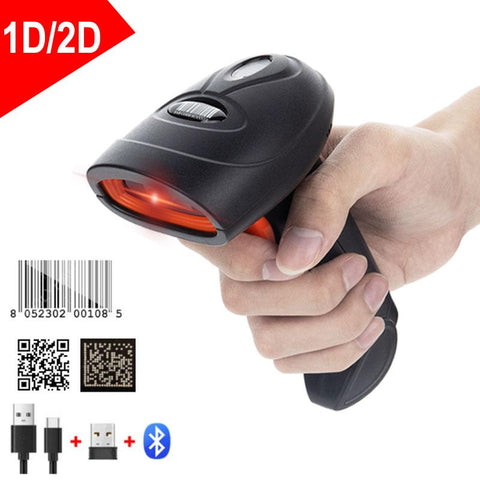 Scanner Wireless Bluetooth Barcode Reader-CO01094-Veeddydropshipping