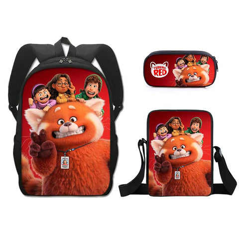 Disney Turning Red Backpack Pixar Anime Mei Red Panda-TB00037-Veeddydropshipping