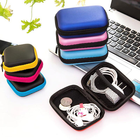 1 Pc Earphone Storage Bag Mobile Phone Data Cable Charger Storage Box Digital Storage-PA00921-Veeddydropshipping