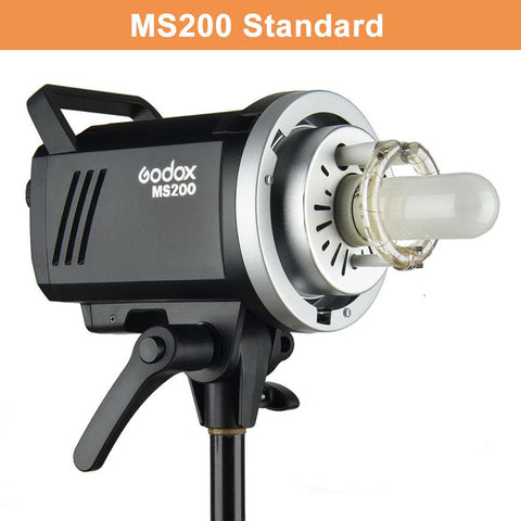 MS200 200W MS300 300W Studio Flash 2.4G Built-in Wireless Receiver Lightweight -CE00320-Veeddydropshipping