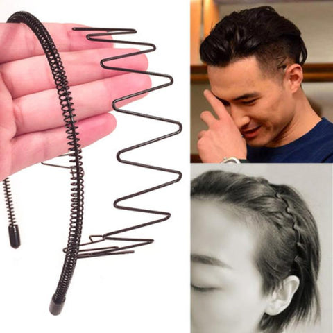 Style Sports Hairband Solid Color for Men-MF00849-Veeddydropshipping