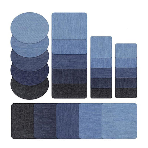DIY Household Apparel Sewing Fabric Denim Patches-HA00060-Veeddydropshipping
