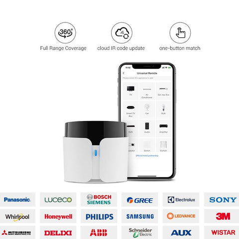 2021 BroadLink BestCon RM4C Pro IR and RF433/315 Smart Wi-Fi Universal -CE00609-Veeddydropshipping