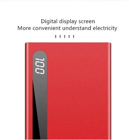 80000mAh Power Pack Large Capacity Ultra-thin Digital Display Dual USB Fast Charging TYPE-C-PA00480-Veeddydropshipping