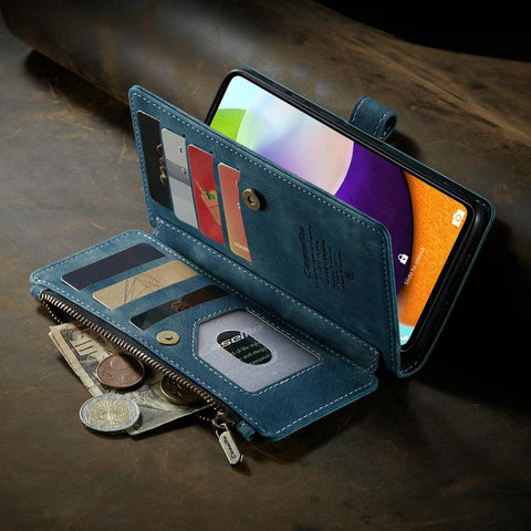 Wallet Case for Samsung Galaxy S22 Ultra S21 FE S20 S10 Plus-PA00203-Veeddydropshipping