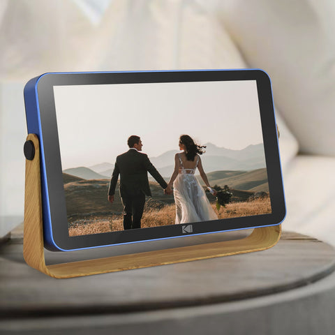 10 Inch WiFi Digital Picture Frame Built-in Battery 1280*800 IPS Touch Screen,16GB Storage -CE00322-Veeddydropshipping