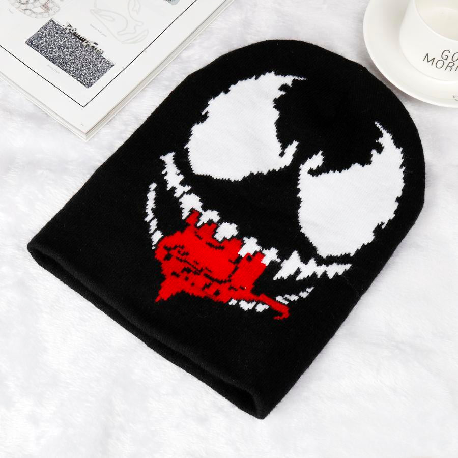Warm Hat Elastic Cotton Beanie Black-Veeddydropshipping