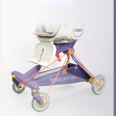 Luxury Lightweight Shock absorption Baby Can Sit and Lie Down-TB00386-Veeddydropshipping