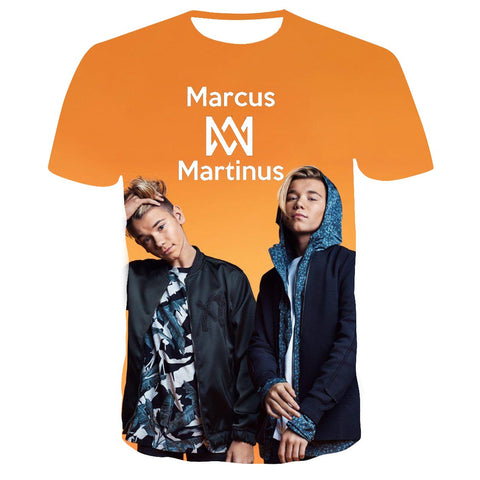 T-Shirt Men Women Summer Short Sleeve-MF00219-Veeddydropshipping