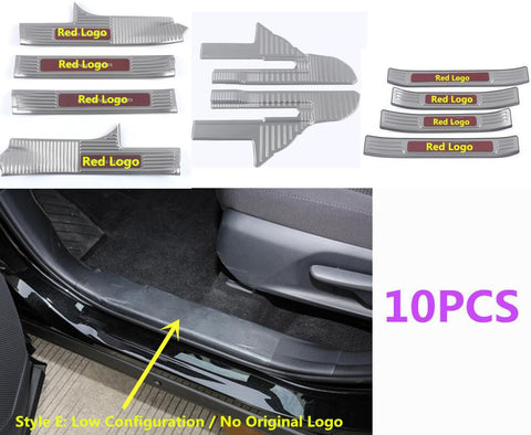 Stainless Steel Pedal Door Sill Scuff Plate Exterior Inner Threshold-AM00092-Veeddydropshipping