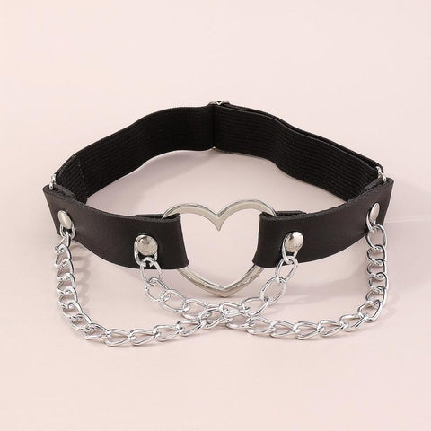 Women PU Leather Thigh Chain-WF01267-Veeddydropshipping
