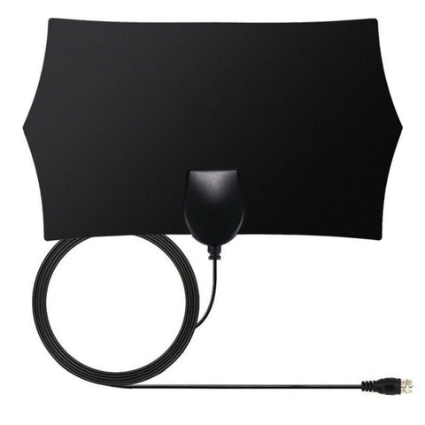 New Indoor Digital HDTV Antenna TV 500 Miles Radius Amplifier DVB-T2 -CE00896-Veeddydropshipping