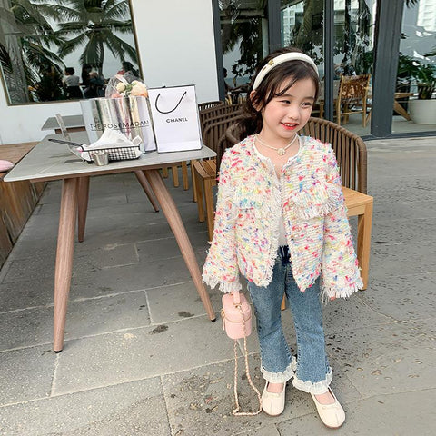 Spring New Children Clothing Girls Jacket-Veeddydropshipping