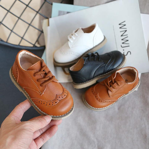 New Spring Autumn Children Leather Shoes for Boys-TB00183-Veeddydropshipping