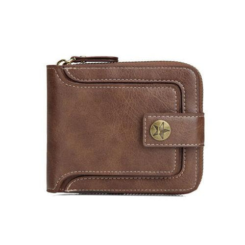 Genuine Soft Leather RFID Protection Wallets-MF00752-Veeddydropshipping