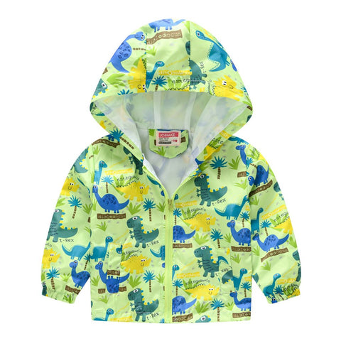 2021 Kids Clothes Boys Jackets Children Hooded Zipper Windbreaker-TB00996-Veeddydropshipping