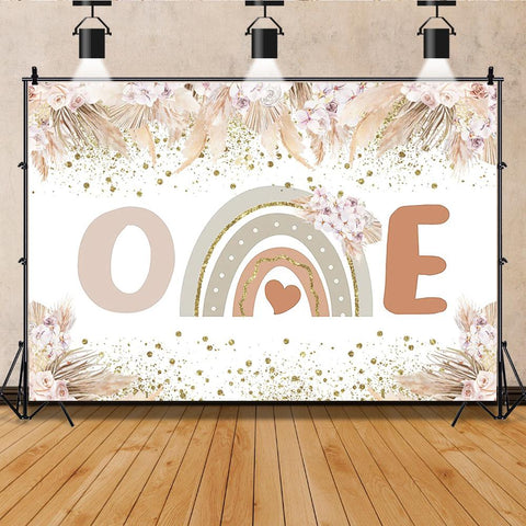 Princess Birthday Party Backdrop For Photography Castle Unicorn Carriage Glitte-CE00410-Veeddydropshipping