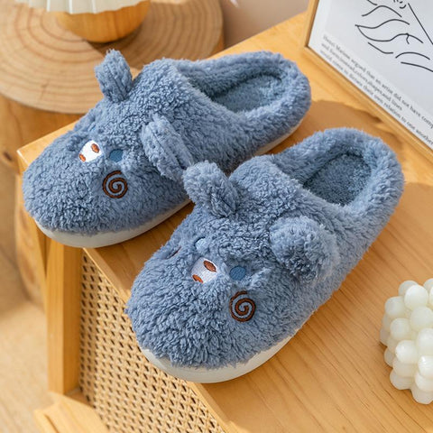 Women Autumn and Winter Indoor Home Couple Slippers-BS01308-Veeddydropshipping