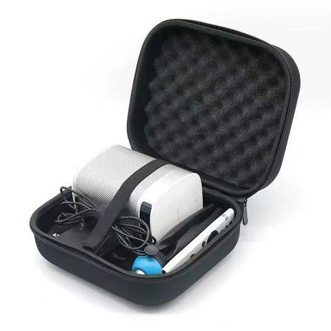 Portable Mini Projector Protective Storage Bag Carry Case Hard Bag With -CE01032-Veeddydropshipping
