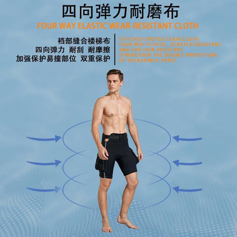 New Scuba Diving Shorts with Pocket 2mm Neoprene Tech Shorts Wetsuits Spearfishing -OS00204-Veeddydropshipping