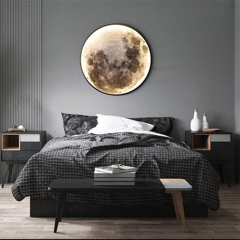 Moon LED Wall Lamp Nordic Light-HA00219-Veeddydropshipping