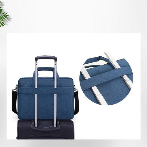 Business Causal Travel Large Capacity Blue Waterproof-BS00467-Veeddydropshipping