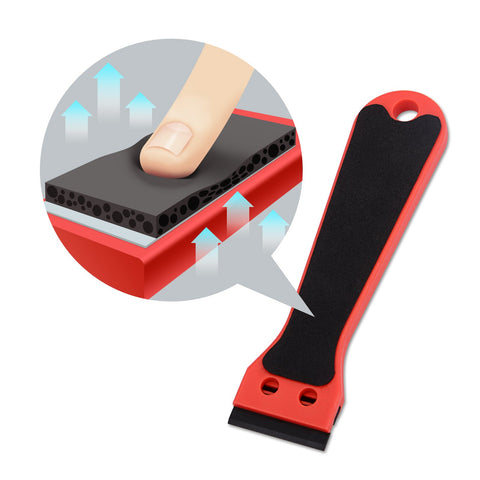 FOSHIO Carbon Fiber Car Wrap Sticker Remover Razor Scraper Cleaning-AM00508-Veeddydropshipping