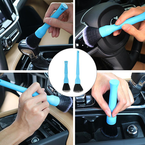 2PCS Car Detailing Brush Auto Wash Accessories Car Cleaning Tools-AM00365-Veeddydropshipping