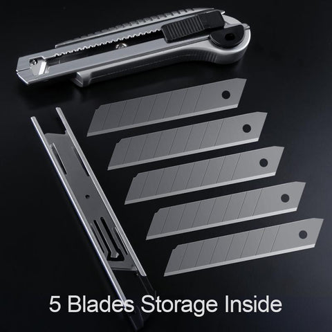 Knife Heavy Duty Cutter Stainless Steel Snap-CO01535-Veeddydropshipping
