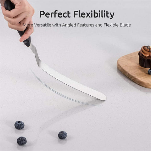 Handle Spatula Angled Cake Decorating Tool-HA01236-Veeddydropshipping