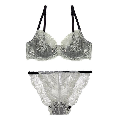 Ultrathin Underwear Sexy Bra Set-WF00798-Veeddydropshipping