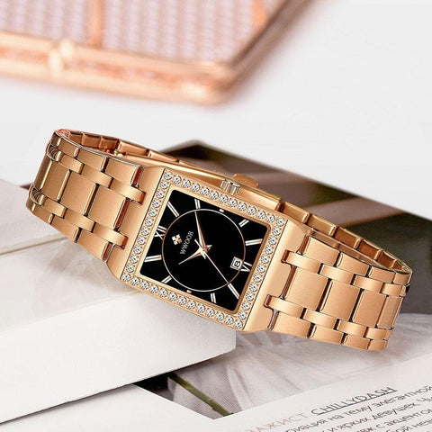 Luxury Watch Fashion Diamonds  Quartz Wristwatch-JW01044-Veeddydropshipping