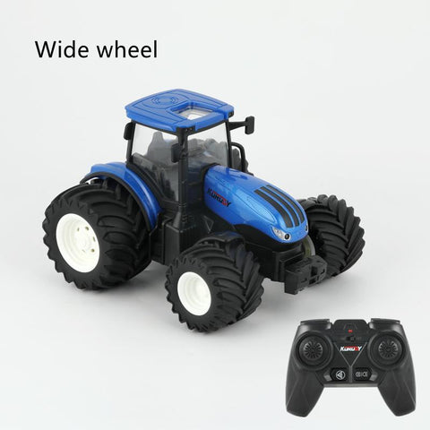 1/24 RC Tractor Trailer with LED Headlight,Farm Toys Set 2.4GHZ Remote-TB01450-Veeddydropshipping