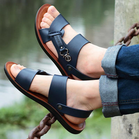Men&#39;s Open Toe Sandals Fashion Trend Beach Shoes-BS01541-Veeddydropshipping