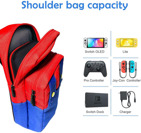 Portable Sling Crossbody Shoulder Lightweight Backpack Travel Carrying Bag -CE01400-Veeddydropshipping