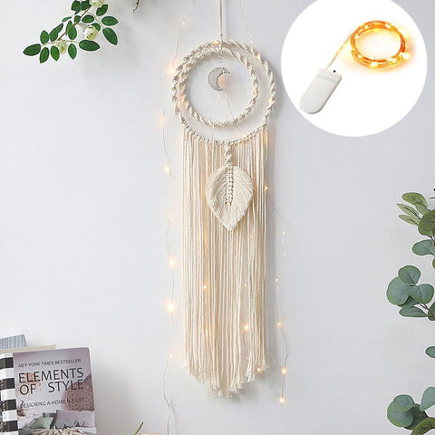 Macrame Dream Catcher Boho Home Decor-HA00197-Veeddydropshipping