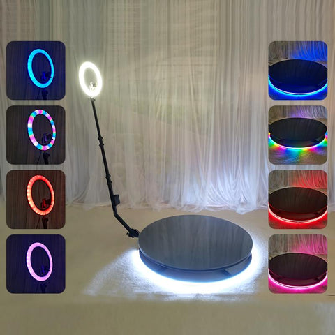 Portable 360 Photo Booth Automatic 360 Booth For Video Events 360 Booth -CE00364-Veeddydropshipping