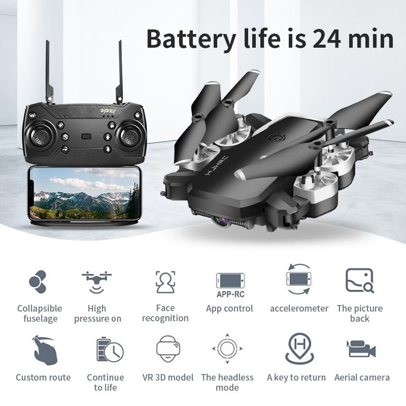 Drone Long Flight Time 4K Wide Angle Camera WiFi Fpv Dron Quadcopter-TB01418-Veeddydropshipping