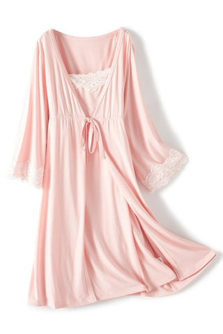 2pcs/Set Pregnant Woman Sleepwear Nursing Pregnancy Pajamas Sling-TB00593-Veeddydropshipping