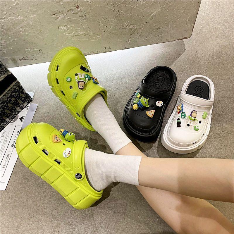 Outdoor Women Slippers Thick Sole High Quality-BS01119-Veeddydropshipping